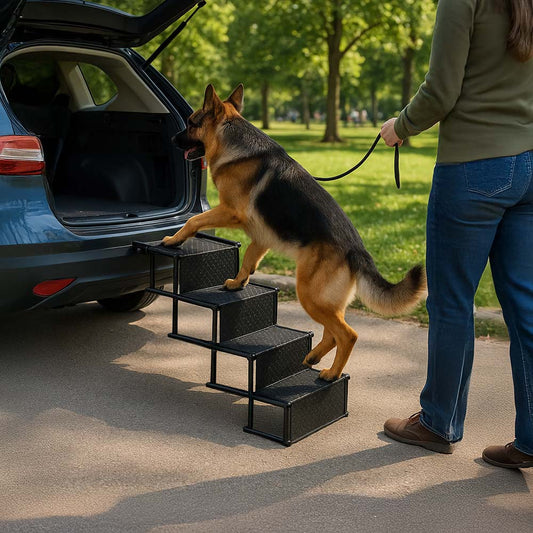 Travel Portable Foldable Non-Slip Dog Car Stair