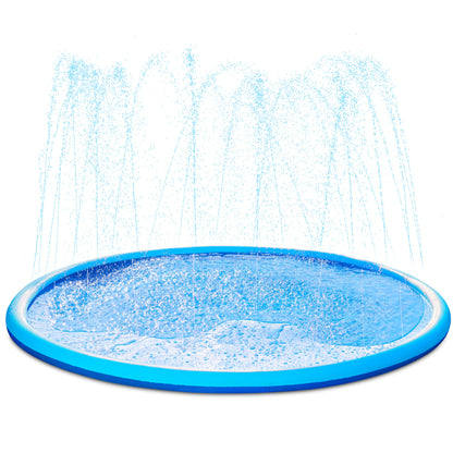 FunnyFuzzion Non-Slip Splash Pad Sprinkler