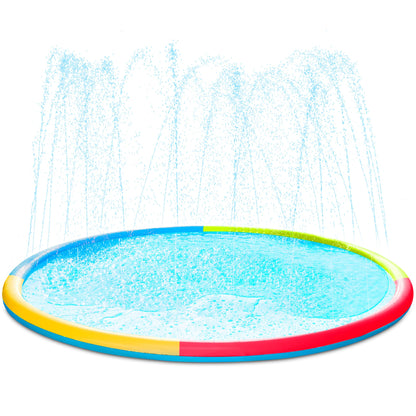 FunnyFuzzion Non-Slip Splash Pad Sprinkler