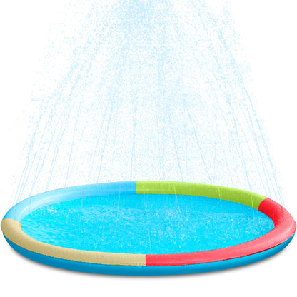 FunnyFuzzion Non-Slip Splash Pad Sprinkler
